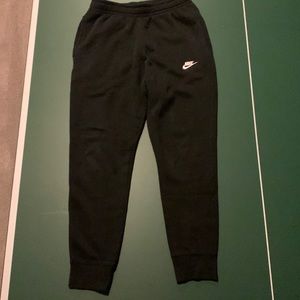 Mens S Black Nike Joggers